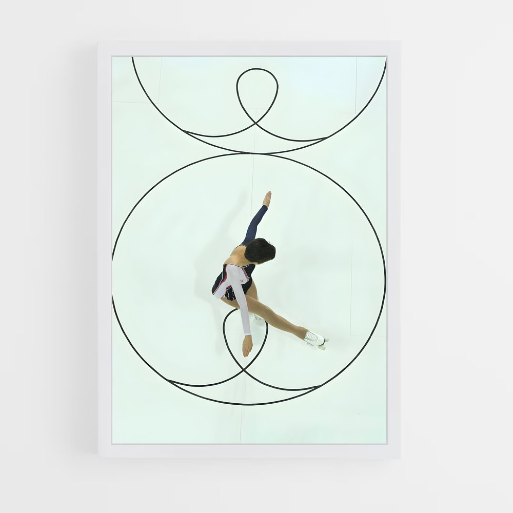 Poster Équilibre Artistique – affiche Roller (vue 3)